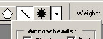 Adding arrowheads line tool. Click for bigger image