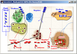 Added flank march. Click for bigger image